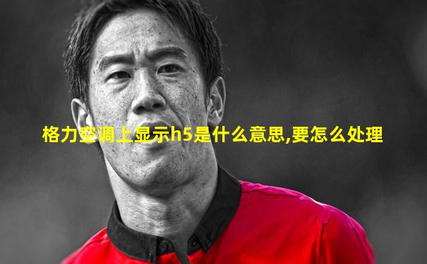 格力空调上显示h5是什么意思,要怎么处理